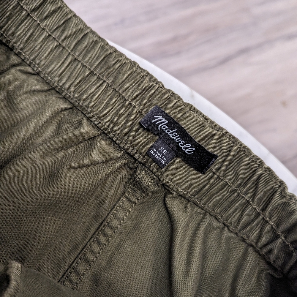 Madewell cargo convertible midi skirt in regenerative Chino - Picture 8 of 8
